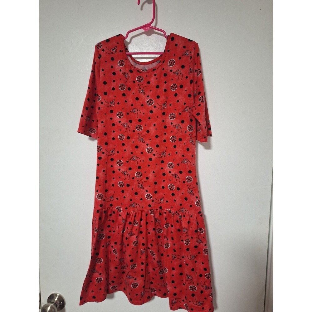 Miraculous 10/12 red ladybug dress